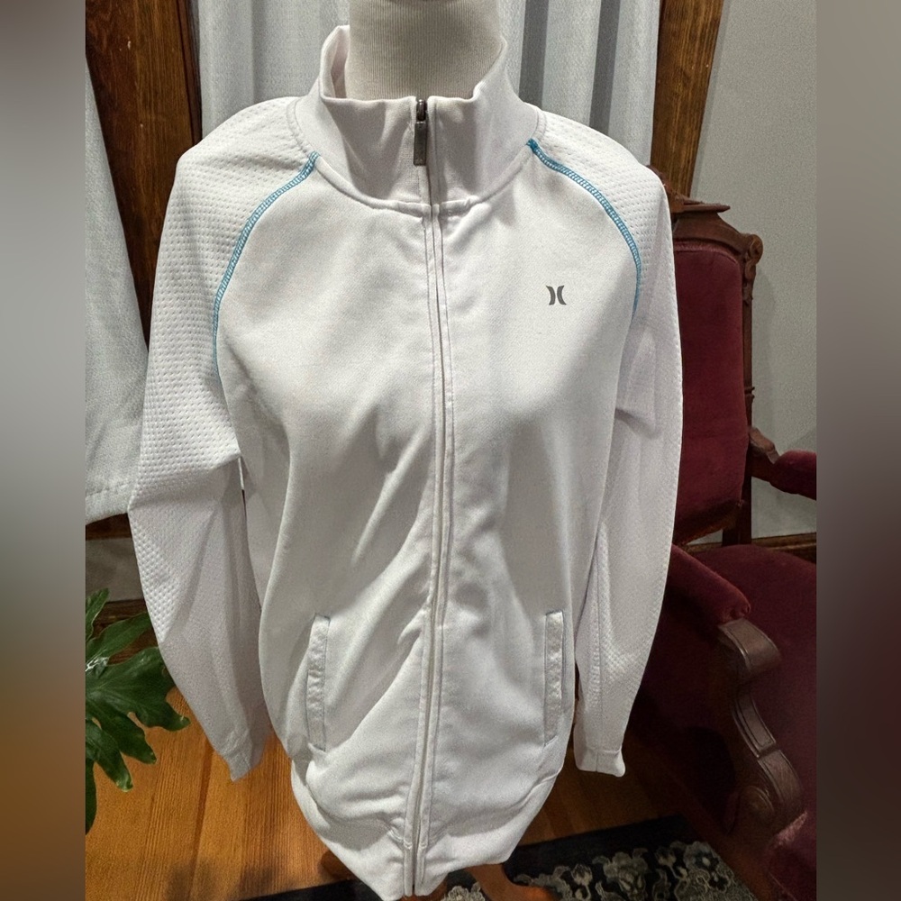 Hurley Zip-Up Hoodie with Logo